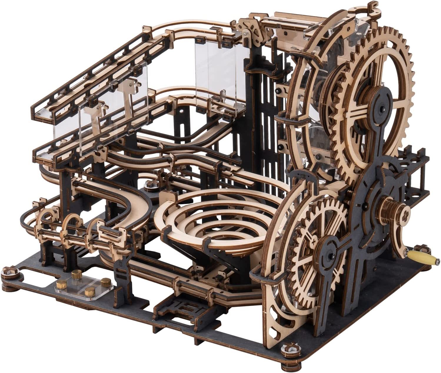 3D Wooden Puzzle Marble Night City