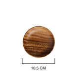 Wooden plate household snack plate