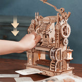 3D Wooden Puzzle Model Mechanical Gears