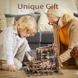3D Wooden Puzzle Marble Night City