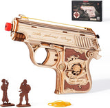 3D Puzzle Wooden Hideout Gun Mechanical Construction