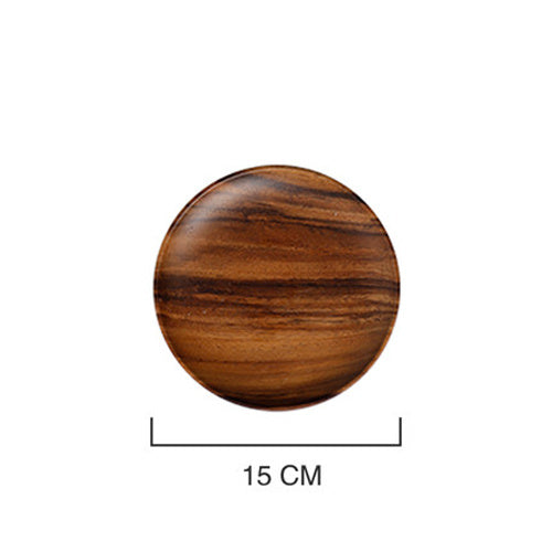 Wooden plate household snack plate