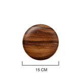 Wooden plate household snack plate