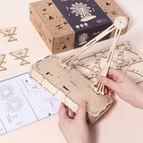 3D Puzzle Rotatable Ferris Wheel Model
