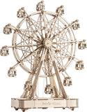 3D Puzzle Rotatable Ferris Wheel Model