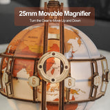 3D Wooden Puzzle Luminous Globe 180PCS Model