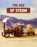3D Wooden Puzzle Car Steam Engine