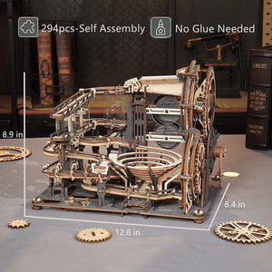 3D Wooden Puzzle Marble Night City