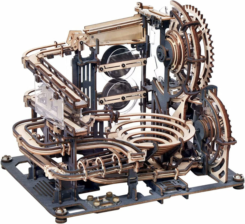 3D Wooden Puzzle Marble Night City