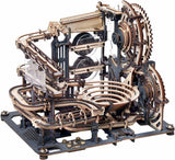 3D Wooden Puzzle Marble Night City