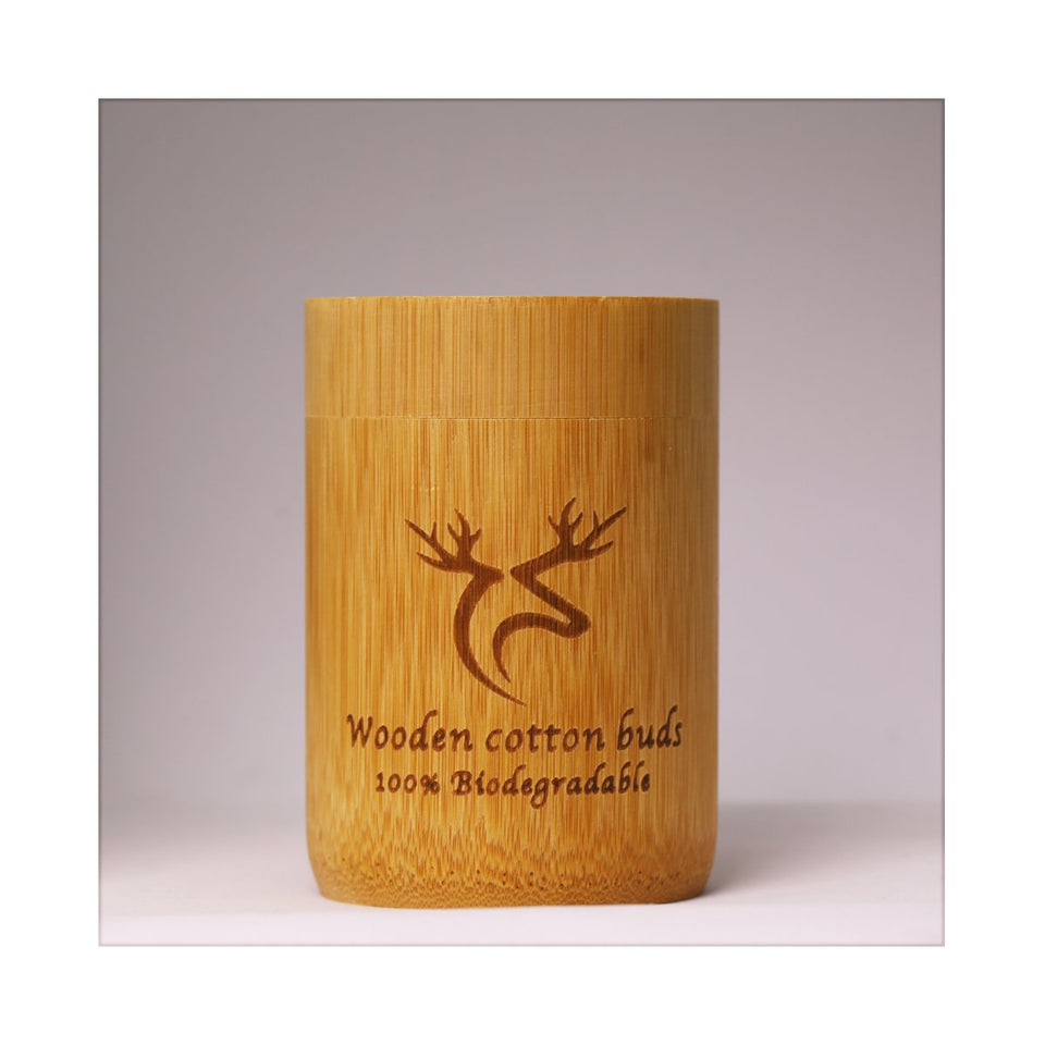 Kings Bamboo Cotton Buds and Case