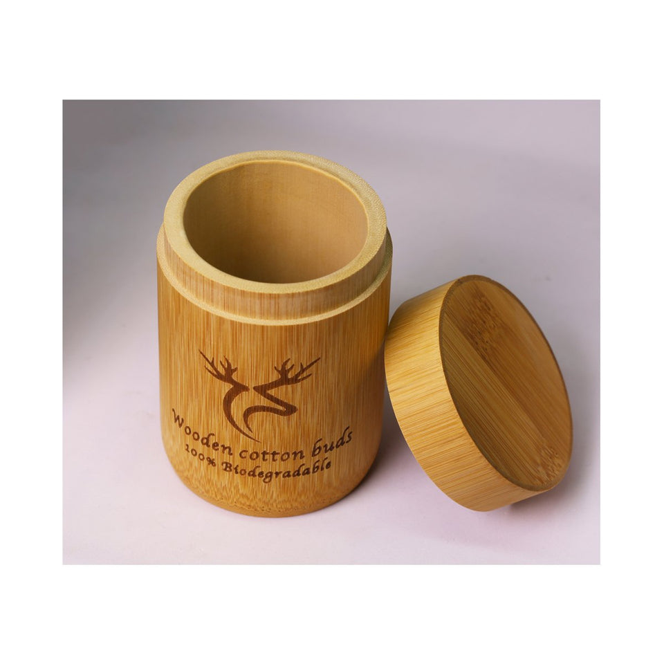 Kings Bamboo Cotton Buds and Case